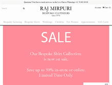 Tablet Screenshot of mirpuri.com